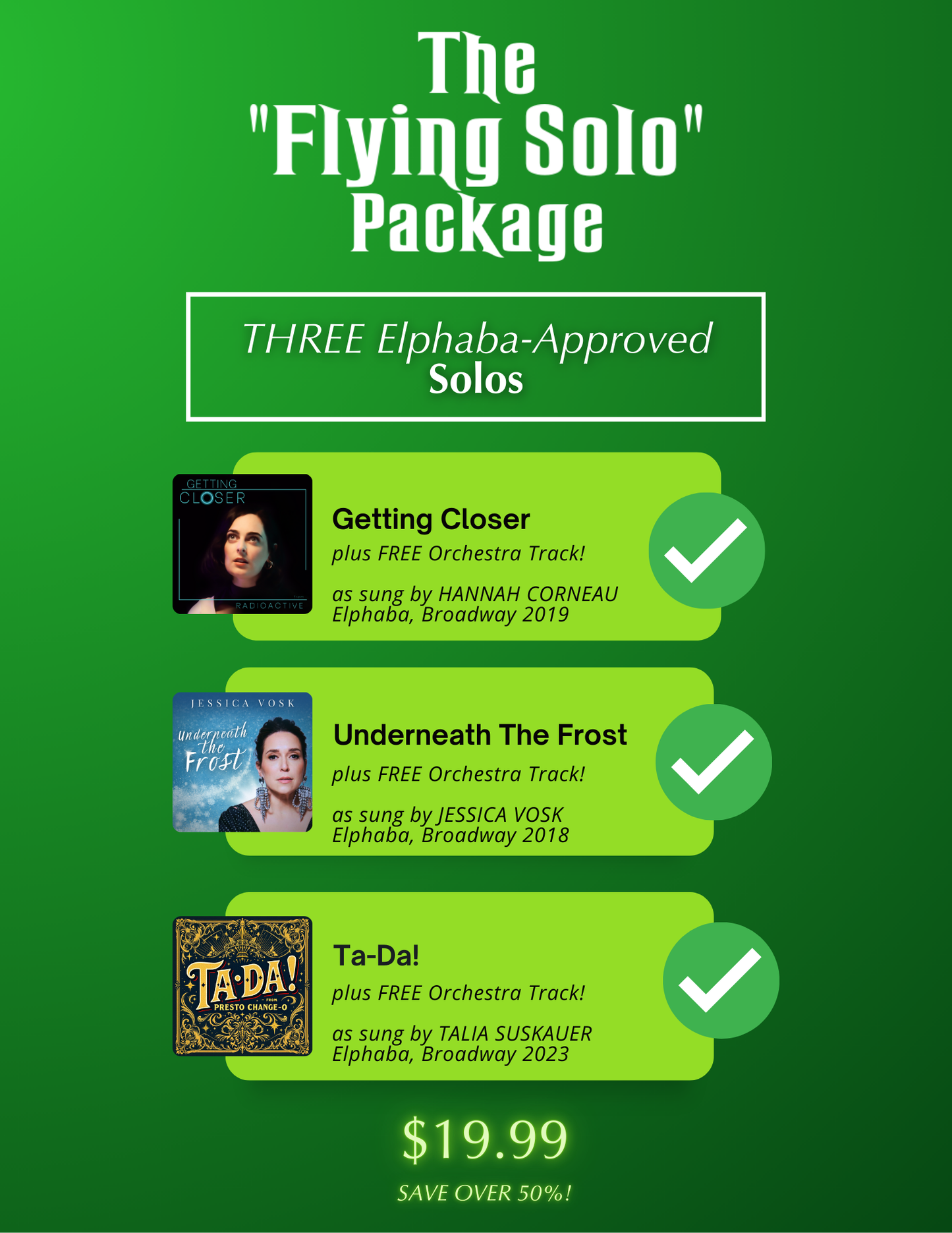 The "Flying Solo" Package