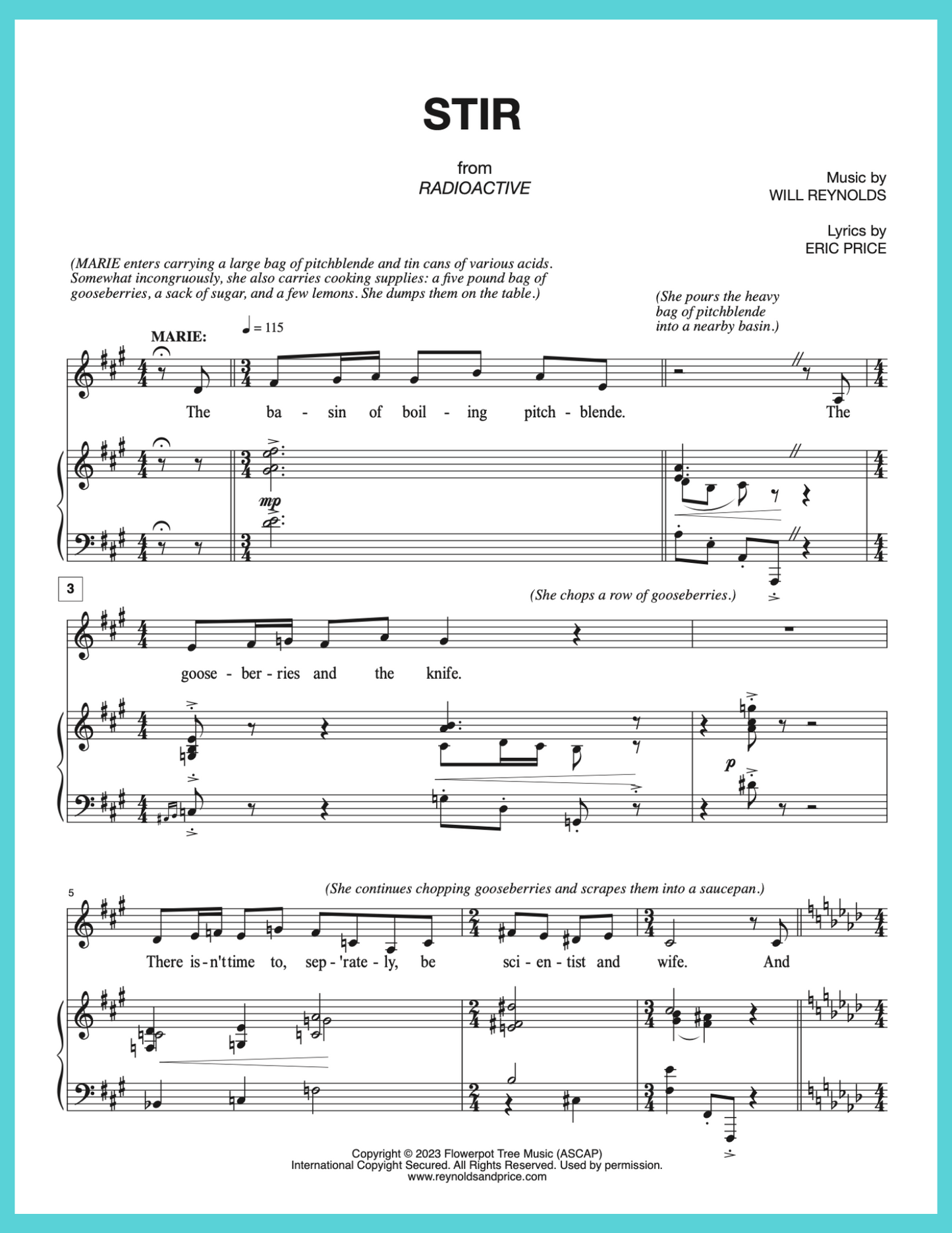 STIR (Sheet Music)