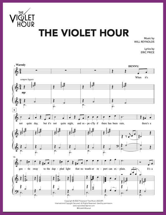 THE VIOLET HOUR
