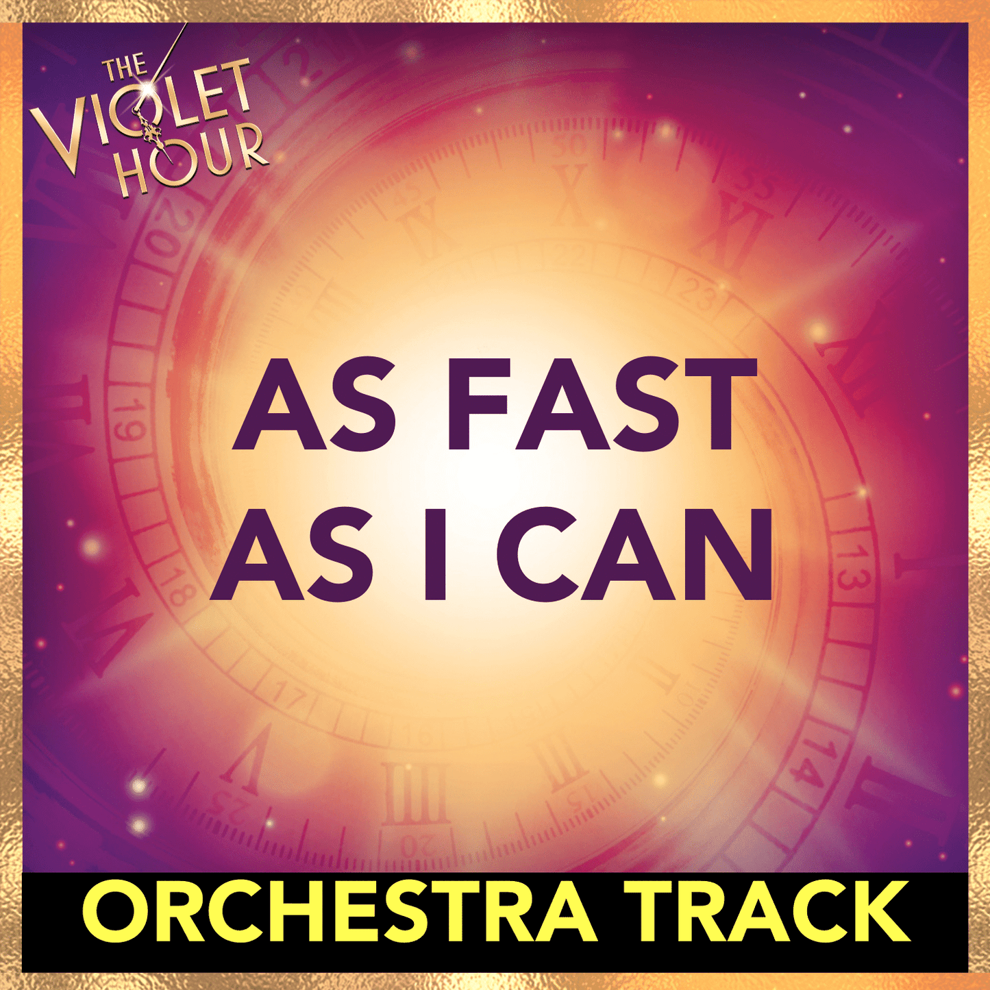 AS FAST AS I CAN (Orchestra Track)