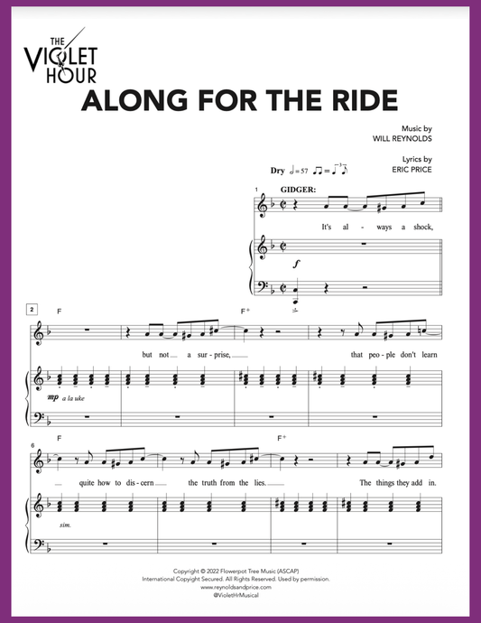 ALONG FOR THE RIDE (stand-alone)